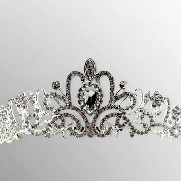 Rhinestone Tiaras Lot 6 Piece lot - Picture 4 of 12